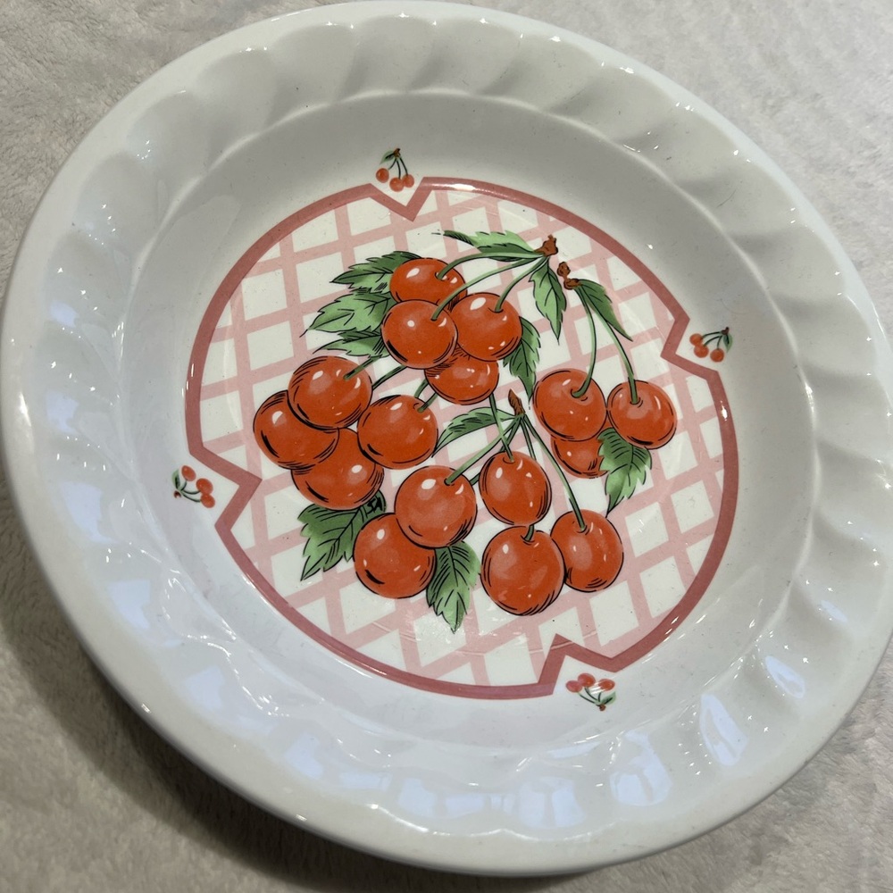 Cherry pie dish 🍒